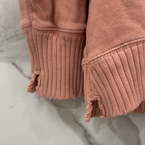 Aerie Cat Mask Crewneck Sweater - Ew People | Peach and Black - Picture 5 of 6